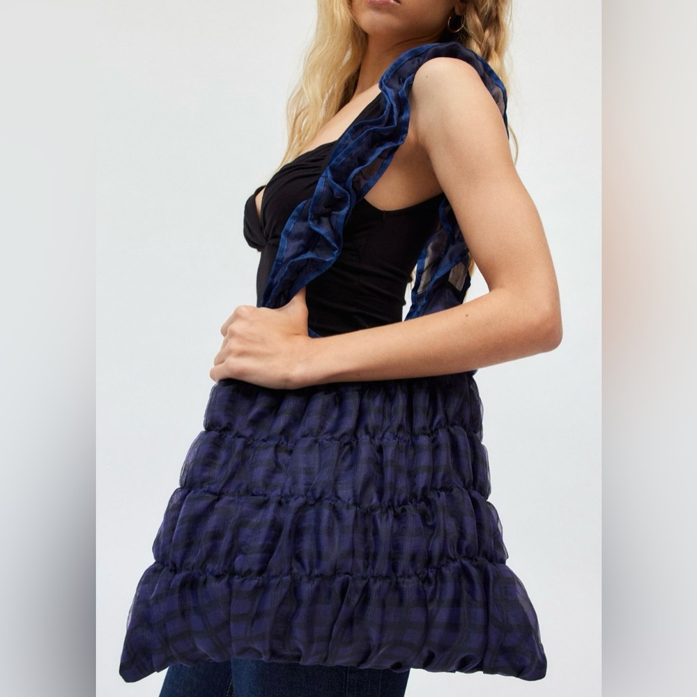 Kimchi Blue Ruffle Hobo Bag